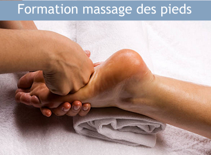 illustration massage des pieds